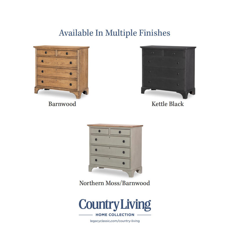 Country Living Home Collection Country Living 5-Drawer Accent